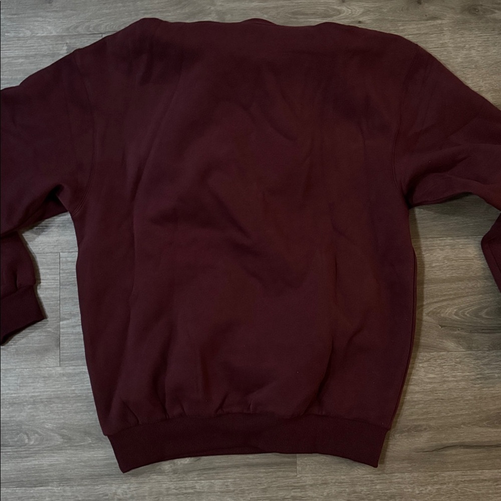 Comfrt Minimalist Hoodie Maroon - Picture 3 of 8